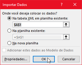 Salvar Resultados na primeira célula